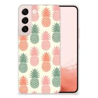 Samsung Galaxy S22 | Siliconen Case | Ananas