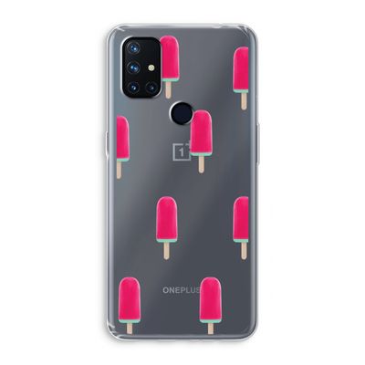 Waterijsje: OnePlus Nord N10 5G Transparant Hoesje