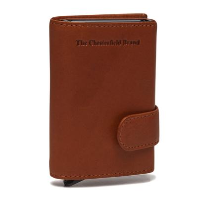 Chesterfield Portemonnee met Figuretta Wallet Frankfurt Cognac