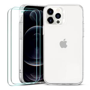 iPhone 12 Pro Max Classic Hybrid Case and Protector Set Clear