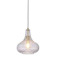 Hanglamp glas Venice druppel - helder