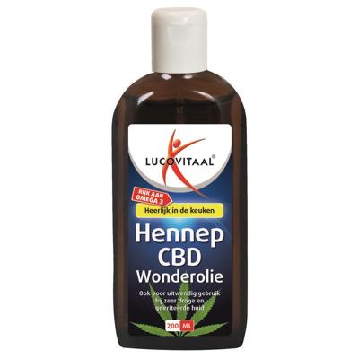 Lucotivaal CBD Hennep Wonderolie 200ml