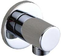 Wiesbaden Wandaansluitbocht rond 1/2" chroom - thumbnail