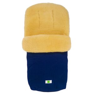 Voetenzak van lamsvel NATURA, navy