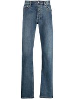 A.P.C. jean droit à taille mi-haute - Bleu