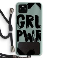 Girl Power #2: Pixel 5a 5G Transparant Hoesje met koord