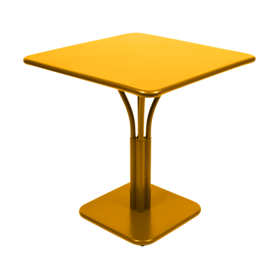 Fermob Luxembourg tuintafel kolom 71x71 cm Honey