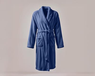 Dreamhouse Coral fleece Badjas Navy L/XL