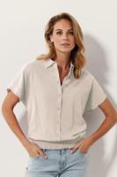 Tramontana Classic Collar Top C20-16-401 Tops En Singlets 001100 Offwhite