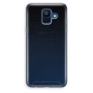 Musketon Halftone: Samsung Galaxy A6 (2018) Transparant Hoesje