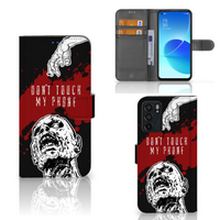 OPPO Reno6 5G Portemonnee Hoesje Zombie Blood - thumbnail