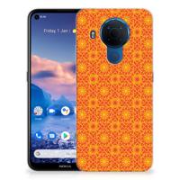 Nokia 5.4 | TPU bumper | Batik Oranje