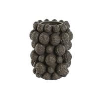 Vaas Home ESPRIT Bruin Keramiek ananas 25 x 25 x 31 cm