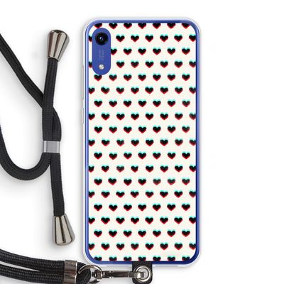 Hartjes: Honor Play 8A Transparant Hoesje met koord