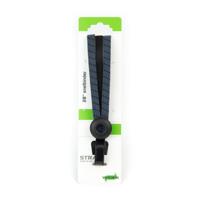 Qibbel Widek triobinder eye met haak 3x12mm zwart/blauwgrijs