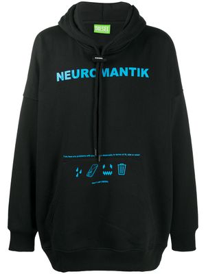 Diesel sweat à capuche Neuromantik - Noir