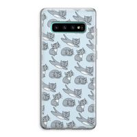 Poezen: Samsung Galaxy S10 Plus Transparant Hoesje