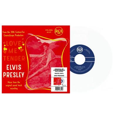 Elvis Presley - Love Me Tender - EP Etranger N14 (Wit Vinyl)