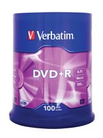 Verbatim 43551 DVD+R disc 4.7 GB 100 stuk(s) Spindel - thumbnail