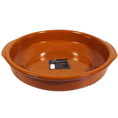 Grote tapas ovenschaal/serveerschaal Alicante met handvatten 38 cm