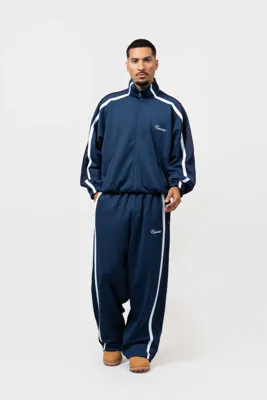 Equalité Track Trainingspak Heren Donkerblauw - Maat S - Kleur: Donkerblauw | Soccerfanshop