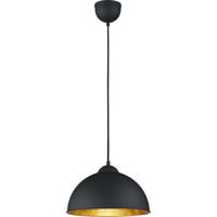 Moderne LED Hanglamp E27 - Mat Zwart Aluminium - 60W