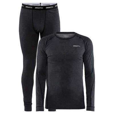 Craft Cool Merino onderkleding set zwart heren L