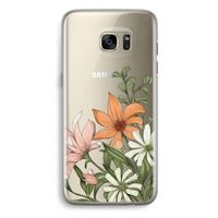 Floral bouquet: Samsung Galaxy S7 Edge Transparant Hoesje