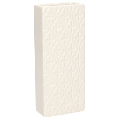 Waterverdamper - wit - keramiek - 400 ml - radiatorbak luchtbevochtiger - 7,4 x 17,7 cm