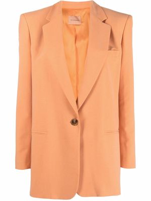 THE ANDAMANE blazer oversize Guia à simple boutonnage - Orange