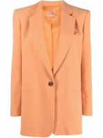 THE ANDAMANE blazer oversize Guia à simple boutonnage - Orange