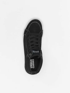Urban Classics / sneaker High Canvas in zwart
