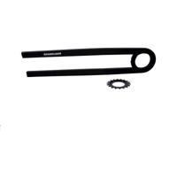 Hebie chainglider 350 v44t a18-22t 24/26-inch open zwart Hebie chainglider 350 v44t a18-22t 24/26-inch open zwart