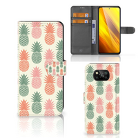 Xiaomi Poco X3 | Poco X3 Pro Book Cover Ananas