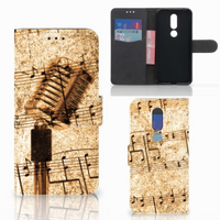 Nokia 7.1 Telefoonhoesje met foto Bladmuziek - thumbnail