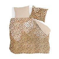 Walra Vintage Cotton Dekbedovertrek 240 x 220/240 cm - Toffee - thumbnail