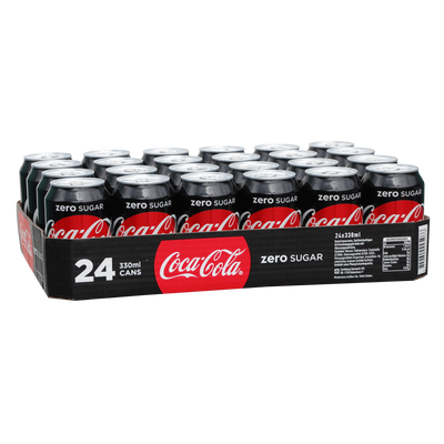 Coca Cola Coca Cola - Zero 24 Blikjes