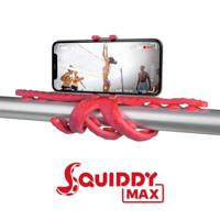 Celly Squiddy Max tripod Smartphone-/actiecamera 6 poot/poten Rood