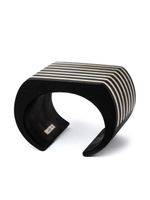 Parts of Four bracelet Crescent Plane - Noir