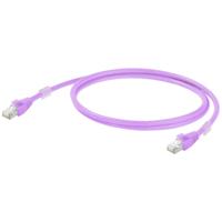 Weidmüller 2701550010 RJ45 Netwerkkabel, patchkabel CAT 6A S/FTP 1.00 m Violet 1 stuk(s)