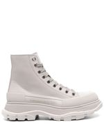 Alexander McQueen baskets montantes Tread Slick - Gris - thumbnail