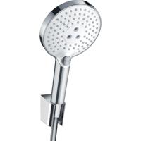 Hansgrohe Raindance select s120 porter&apos;s badset m/doucheslang 160 cm.wit-chr. 26721400