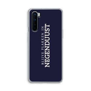 Blijve plakken in Negenduust: OnePlus Nord Transparant Hoesje