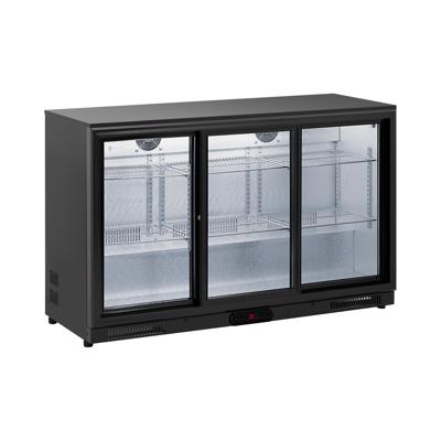 Dranken koelkast - 318 l - Royal Catering - Zwart, gepoedercoat staal