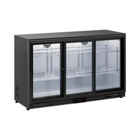 Dranken koelkast - 318 l - Royal Catering - Zwart, gepoedercoat staal