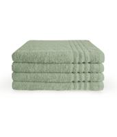 Set van 4 Byrklund badlakens bath basics jade 70x140 cm