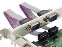 Conceptronic SPC01G 1 + 2 poorten Seriële/parallelle interfacekaart PCI-Express, Parallel (IEEE 1284), Serieel (9-pol.) PCIe - thumbnail