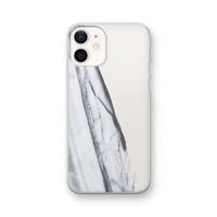 Gestreepte marmer: iPhone 12 Transparant Hoesje