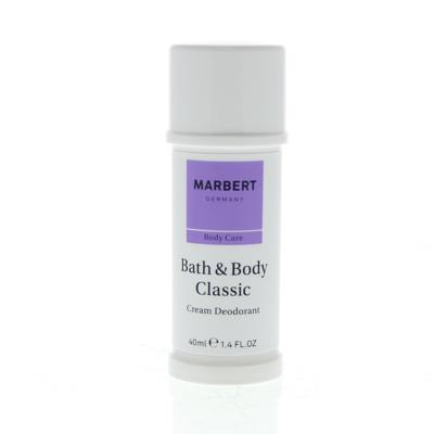 Marbert Body Care Bath & Body Classic Cream Deodorant 40ml