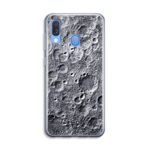 Maanlandschap: Samsung Galaxy A40 Transparant Hoesje